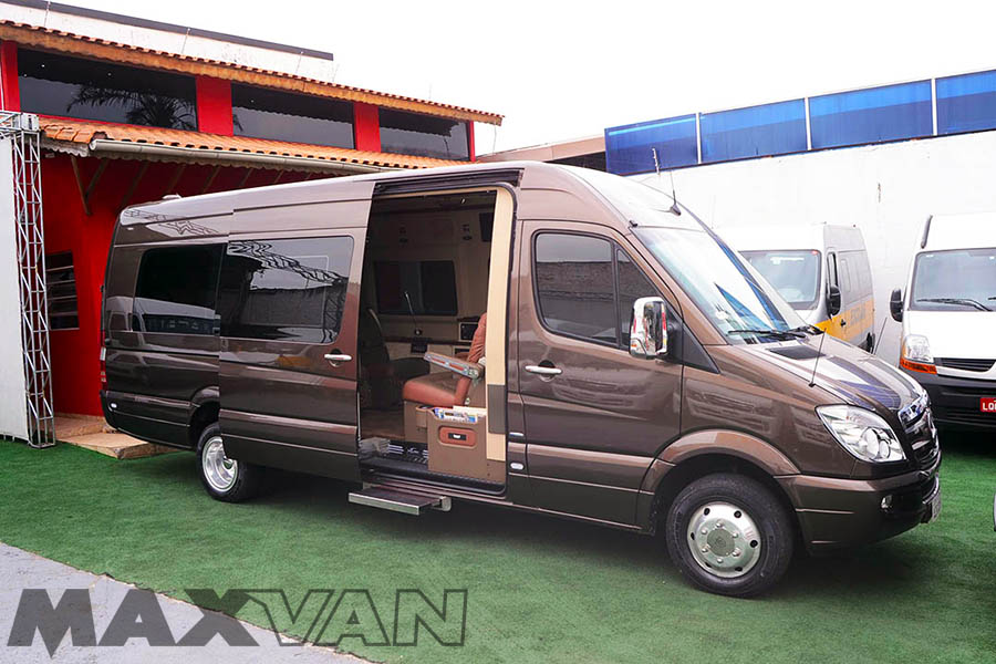sprinter executiva, jetvan marrom